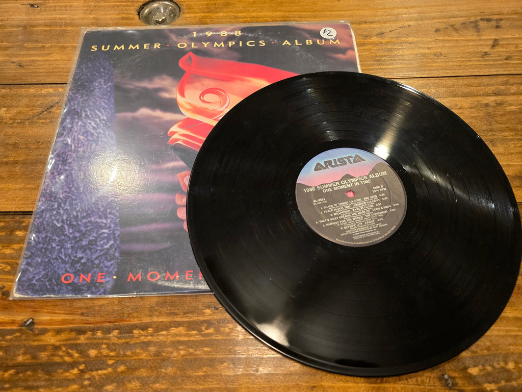 Various – The 1988 Summer Olympics Album (1988, LP, Arista Records, AL-8551)
