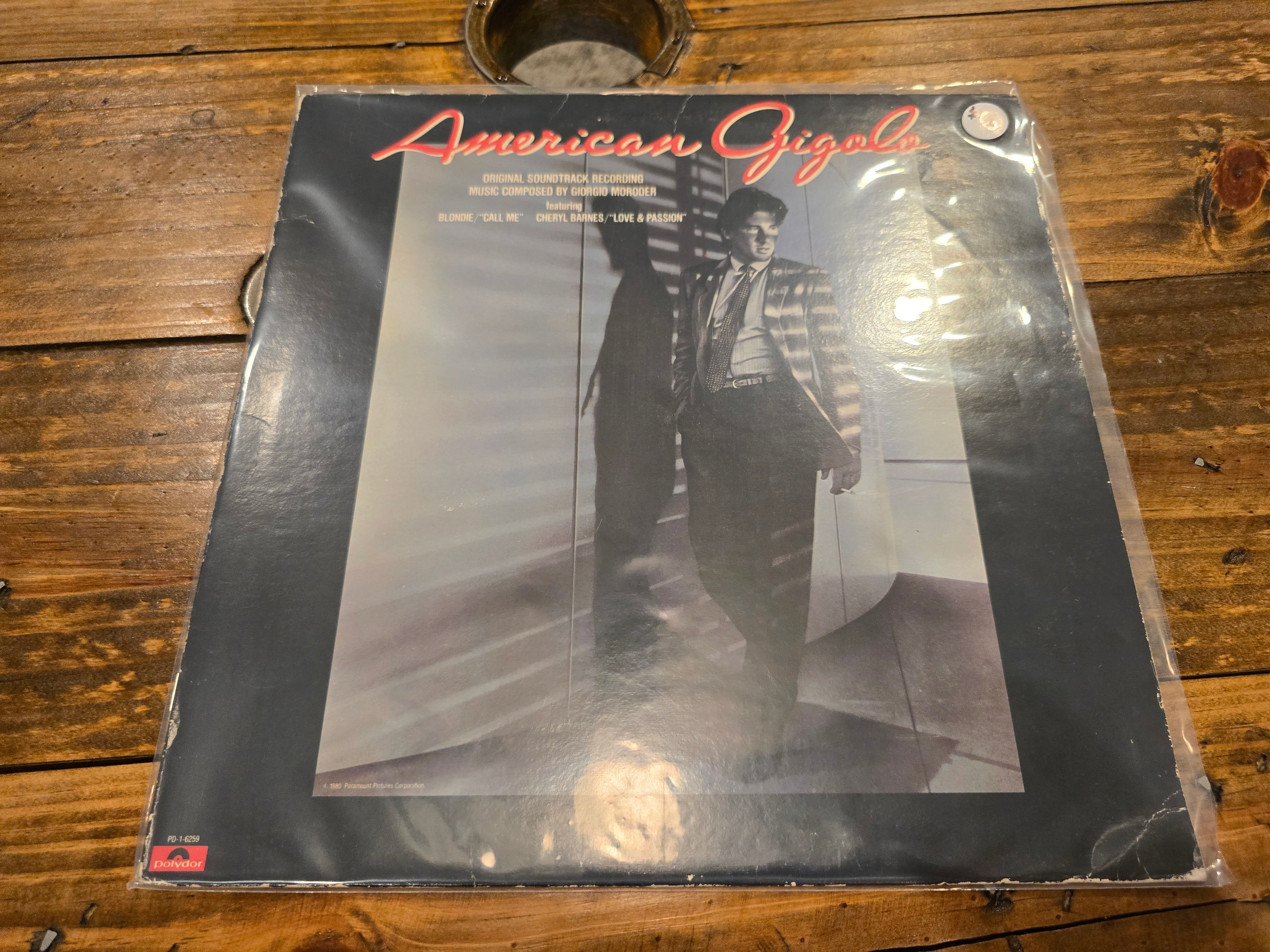 Various – American Gigolo (Original Motion Picture Soundtrack) (1980, LP, Polydor, PD-1-6259)