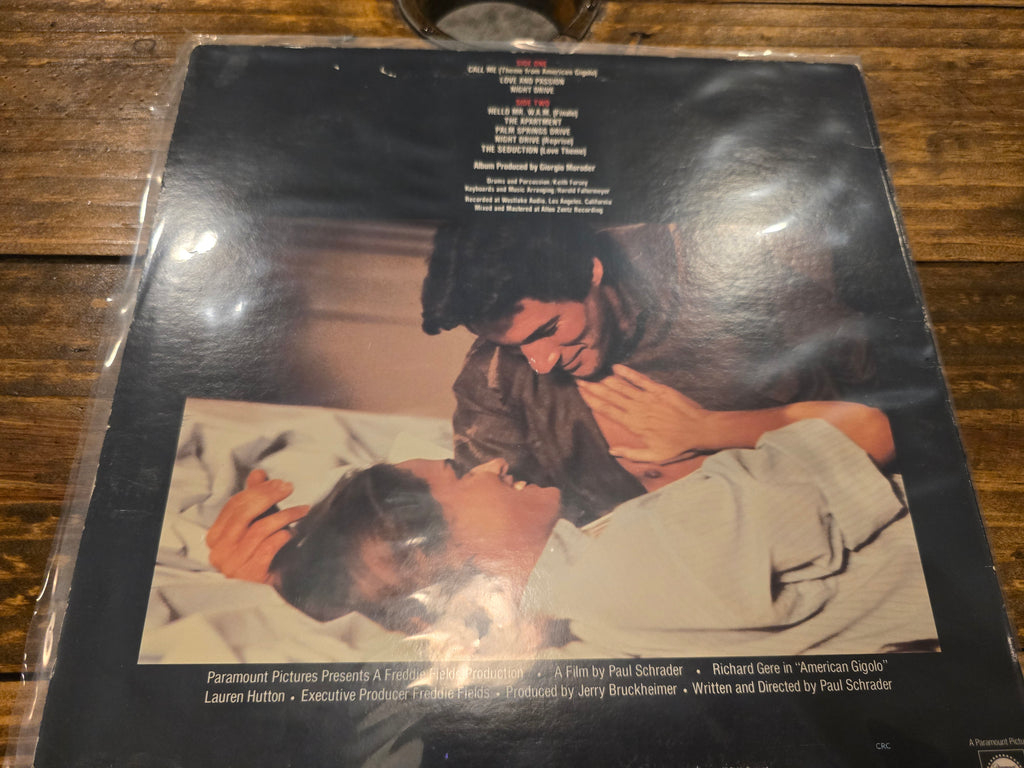 Various – American Gigolo (Original Motion Picture Soundtrack) (1980, LP, Polydor, PD-1-6259)