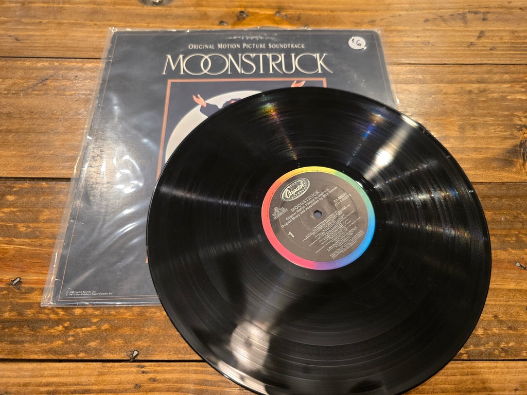 Various – Moonstruck (Original Motion Picture Soundtrack) (1987, LP, Capitol Records, C1-90231)
