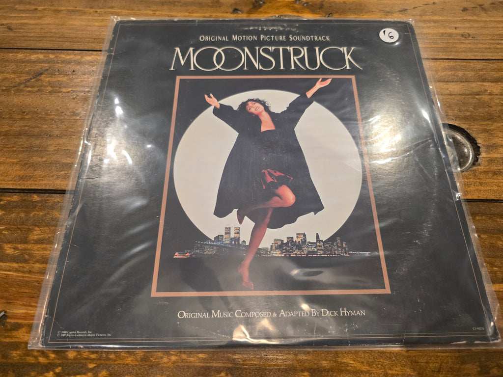 Various – Moonstruck (Original Motion Picture Soundtrack) (1987, LP, Capitol Records, C1-90231)