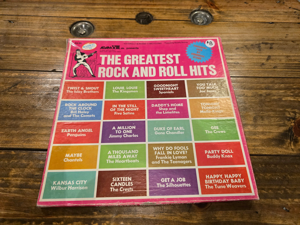 Various – Greatest Rock and Roll Hits (4xLP Box Set, Dynamic House, CR-1006)