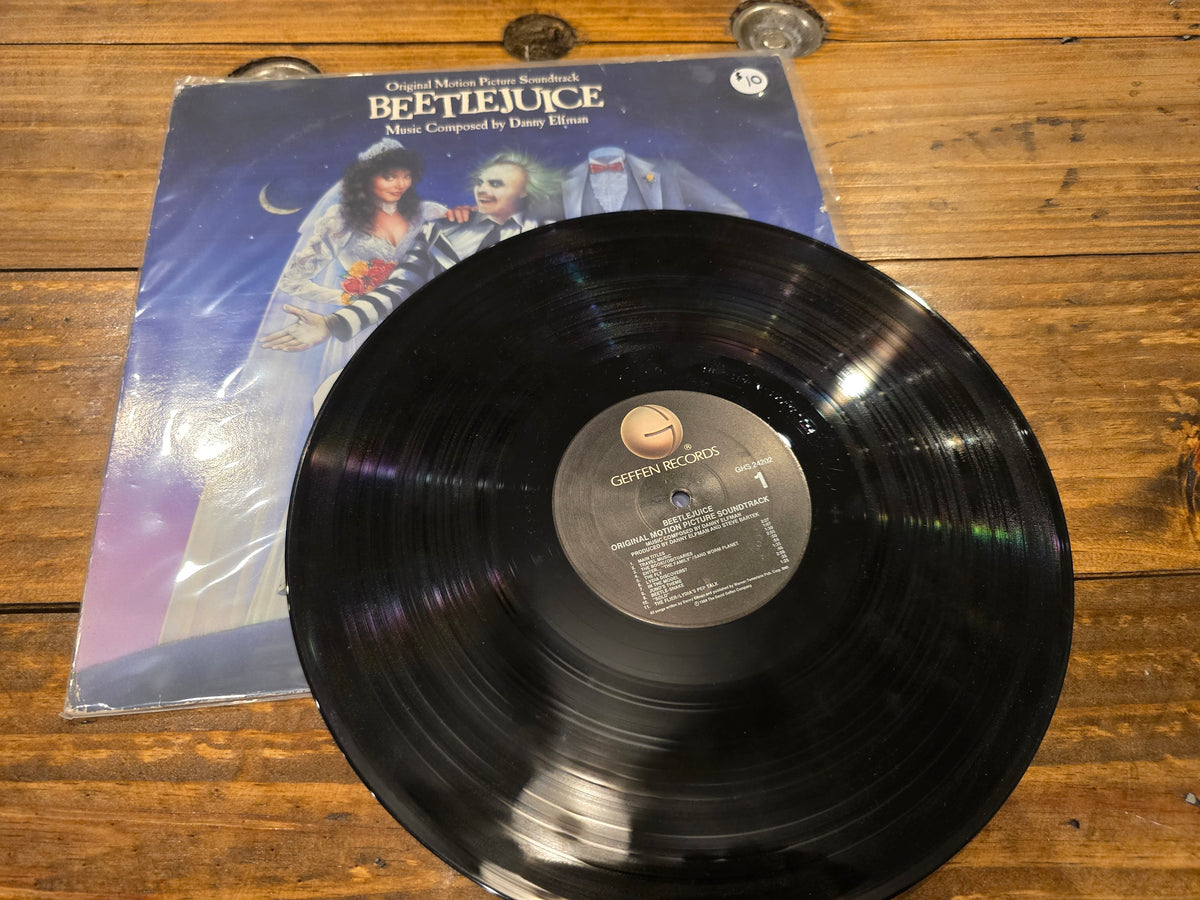 Various – Beetlejuice (Original Motion Picture Soundtrack) (1988, LP, Geffen Records, GHS-24202)