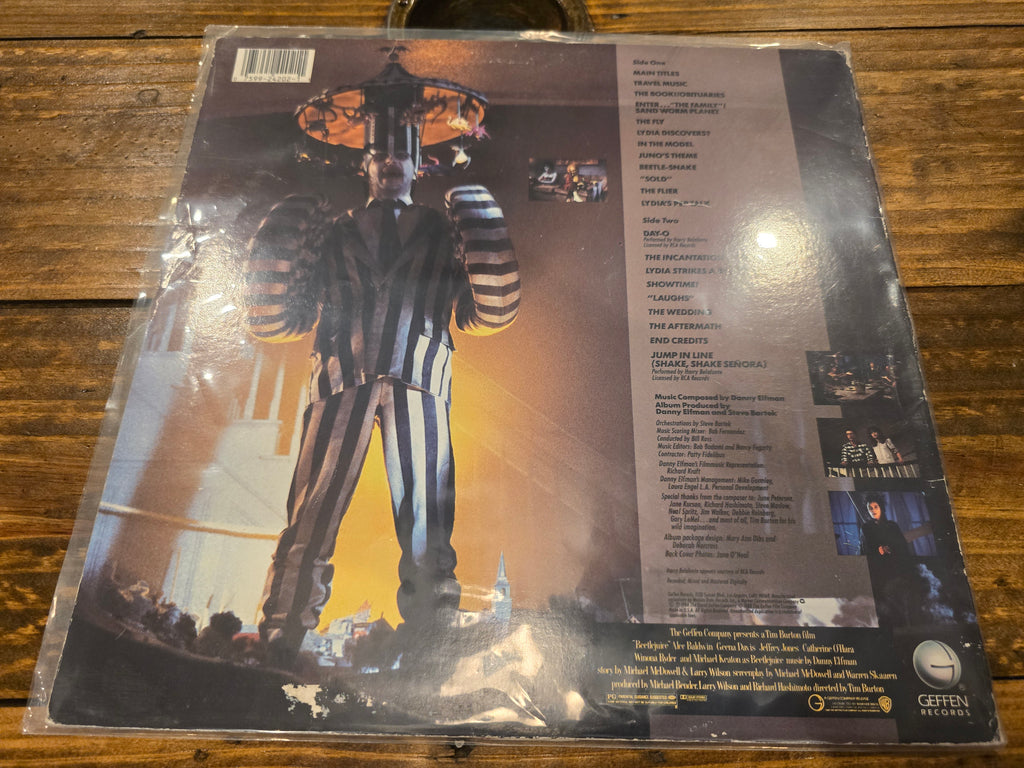 Various – Beetlejuice (Original Motion Picture Soundtrack) (1988, LP, Geffen Records, GHS-24202)