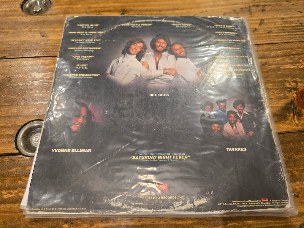 Various – Saturday Night Fever (Soundtrack) (1977, 2xLP, RSO Records, RS-2-4001)
