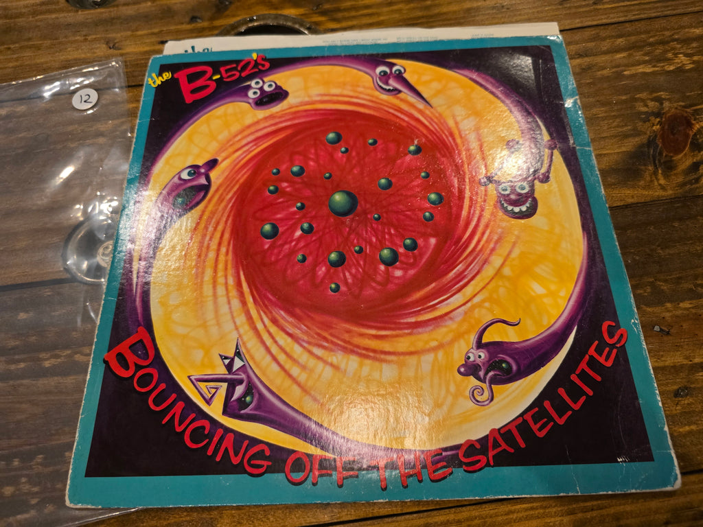 The B-52's – Bouncing Off the Satellites (1986, LP, Warner Bros., 1-25504)
