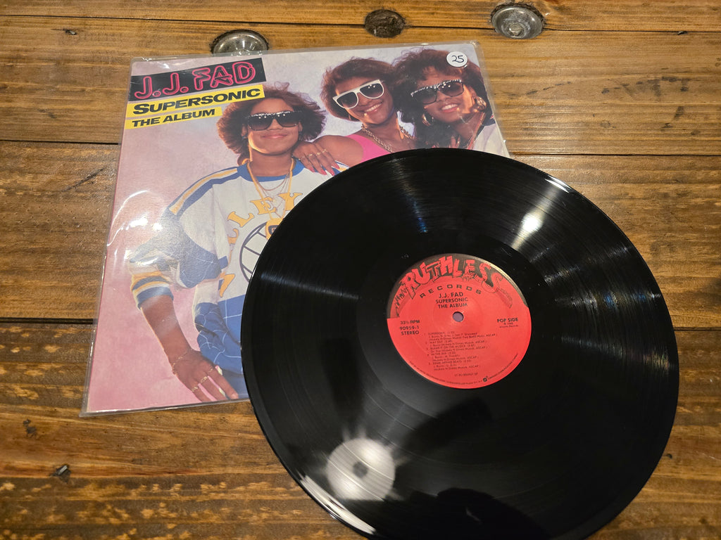 J.J. Fad – Supersonic (1988, LP, Ruthless/Atco Records, 90959-1)