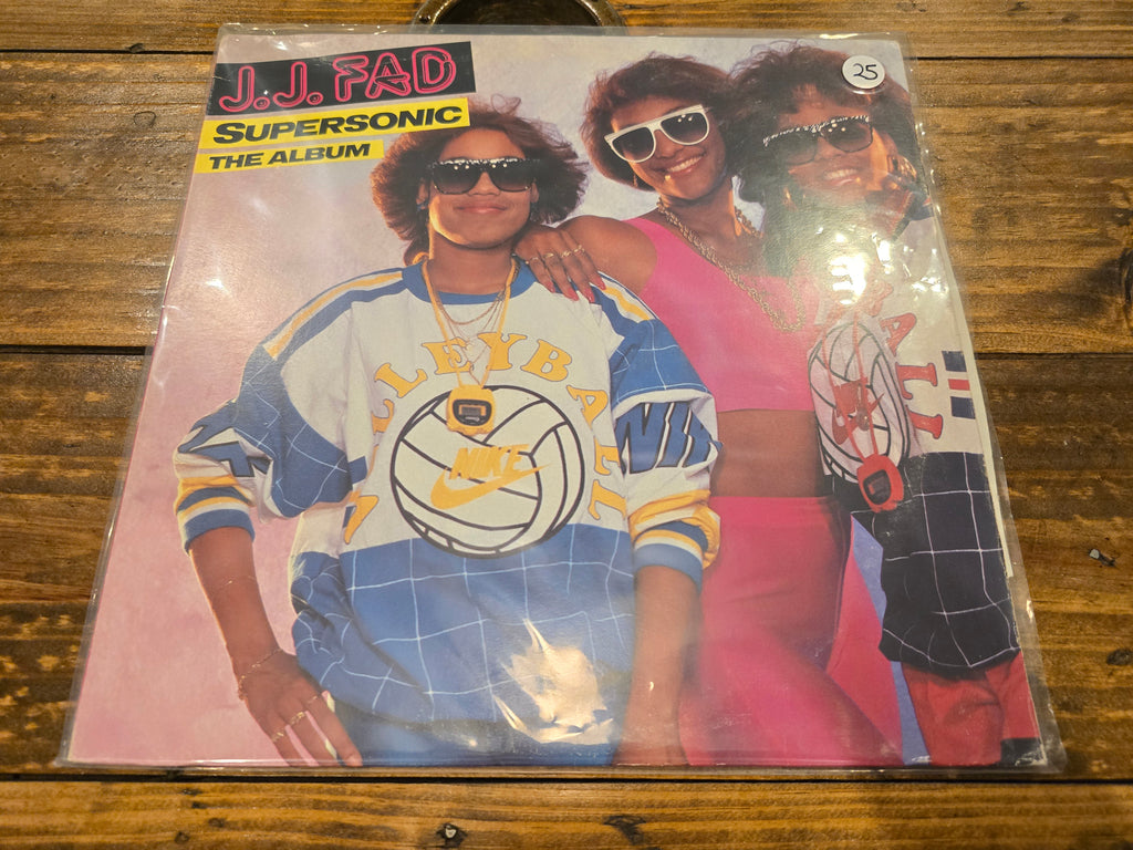 J.J. Fad – Supersonic (1988, LP, Ruthless/Atco Records, 90959-1)