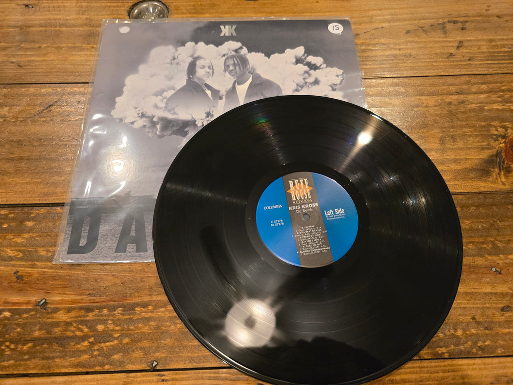 Kris Kross – Da Bomb (1993, LP, Ruffhouse/Columbia, BL-57278)