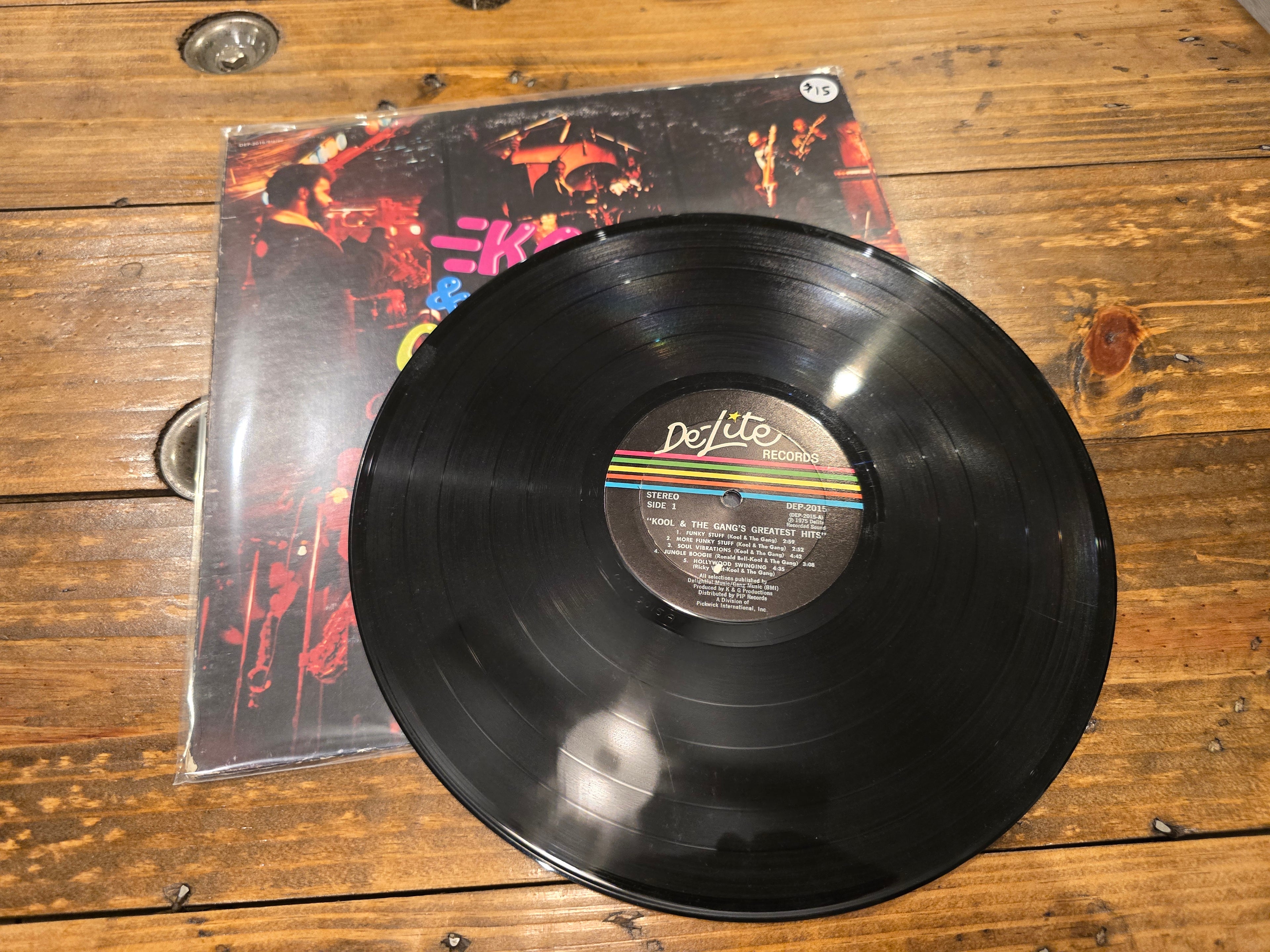 Kool & the Gang – Greatest Hits (LP, De-Lite Records, DEP-2015)