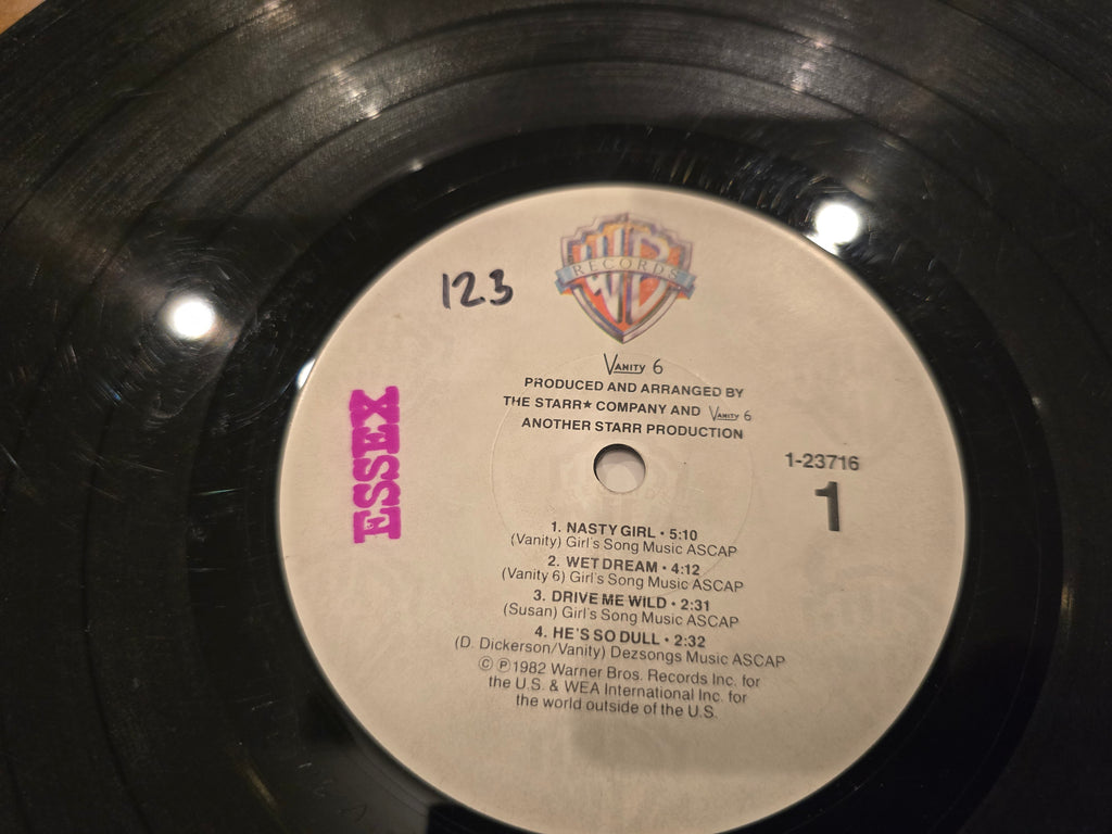 Vanity 6 – Nasty Girl (1982, LP, Warner Bros., 1-23716, White Sleeve Promo)