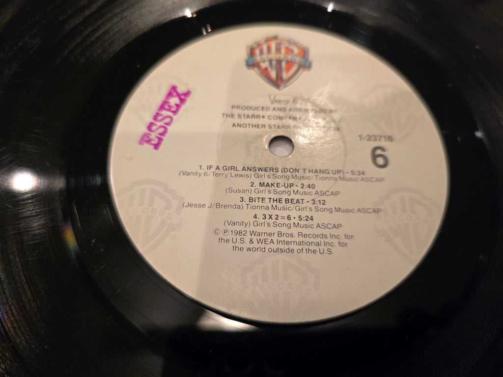 Vanity 6 – Nasty Girl (1982, LP, Warner Bros., 1-23716, White Sleeve Promo)