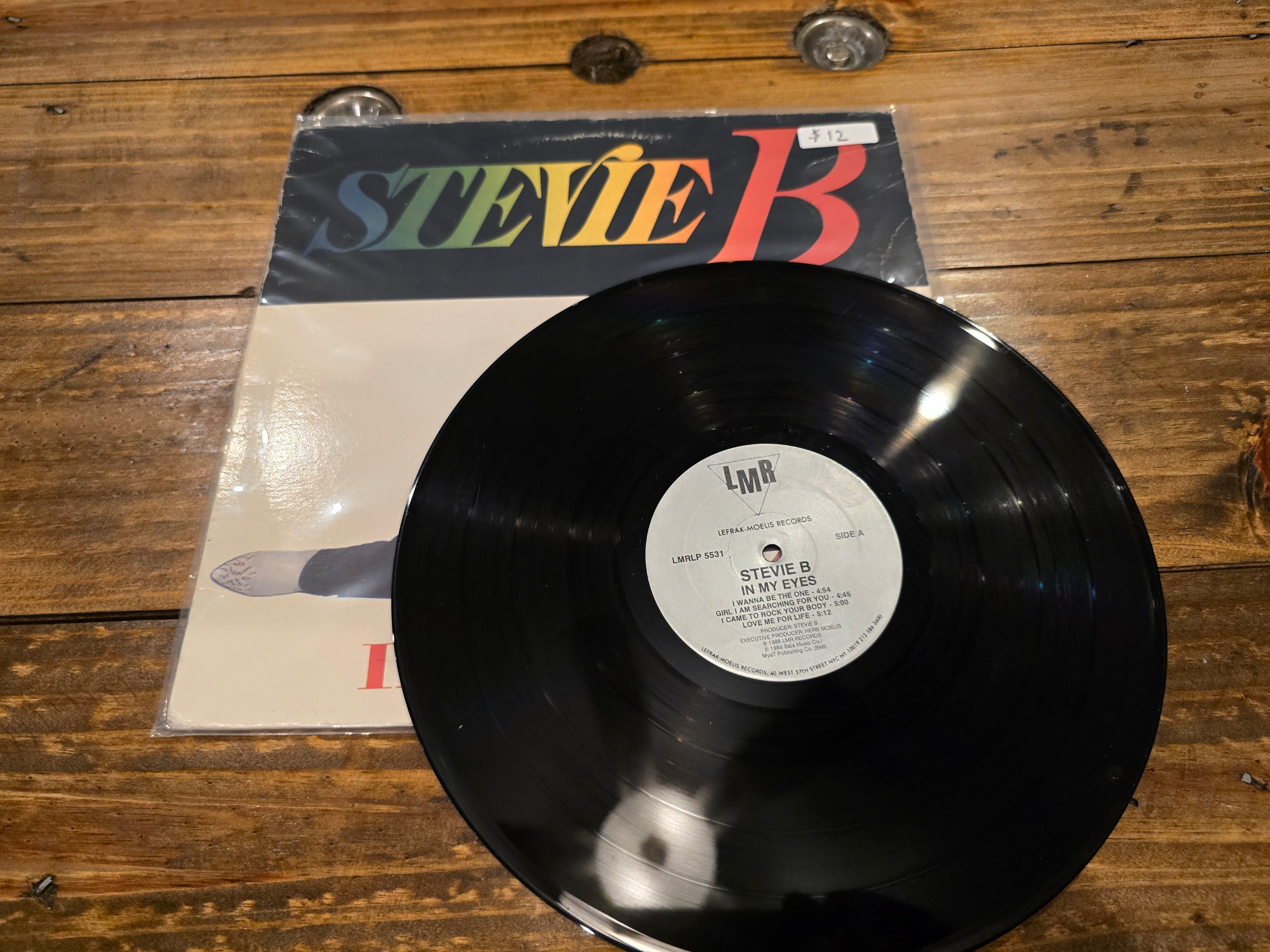 Stevie B – In My Eyes (LP, LMR Records, LMRLP-5531)