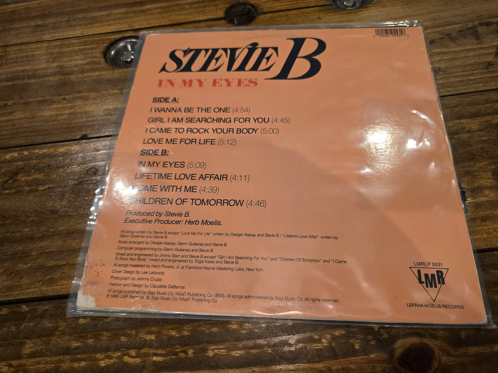 Stevie B – In My Eyes (LP, LMR Records, LMRLP-5531)