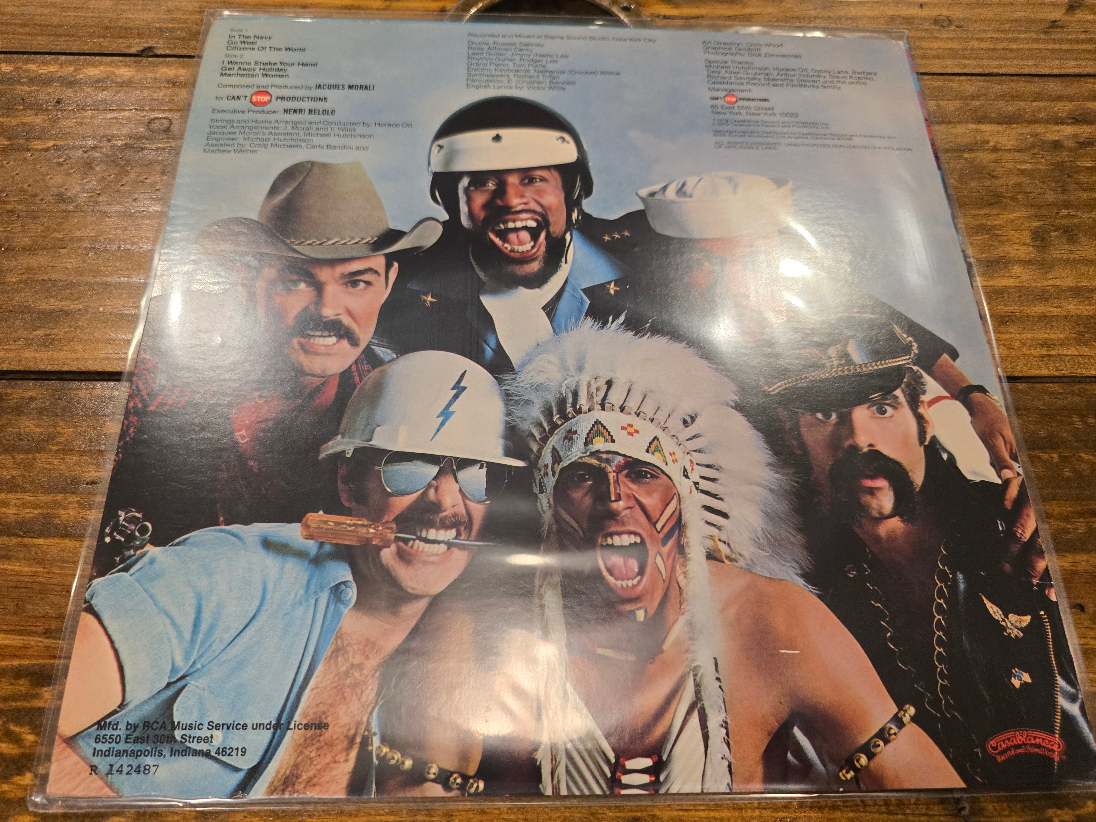 Village People – Go West (1979, LP, Casablanca Records, NBLP-7144)