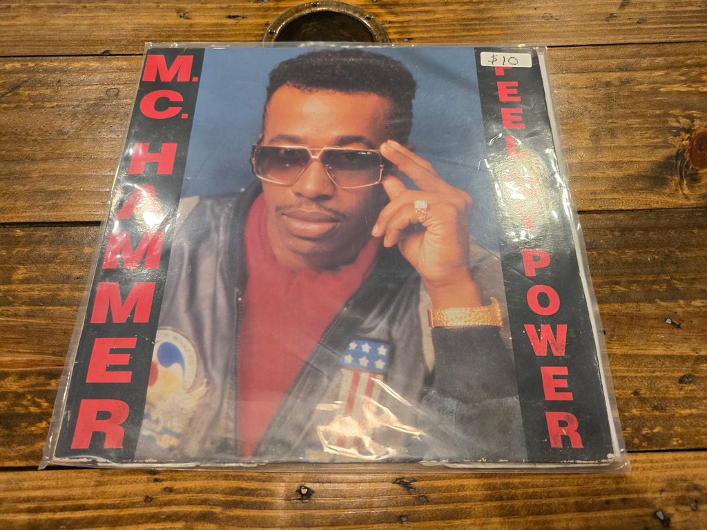 MC Hammer – Feel My Power (1987, LP, Bustin' Records, BR-LP-001B)