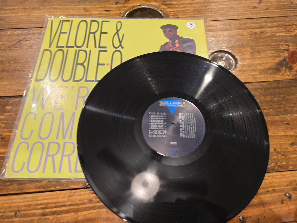 Valore & Double O – Coming Correct (LP, Virgin Records, 1-90634)
