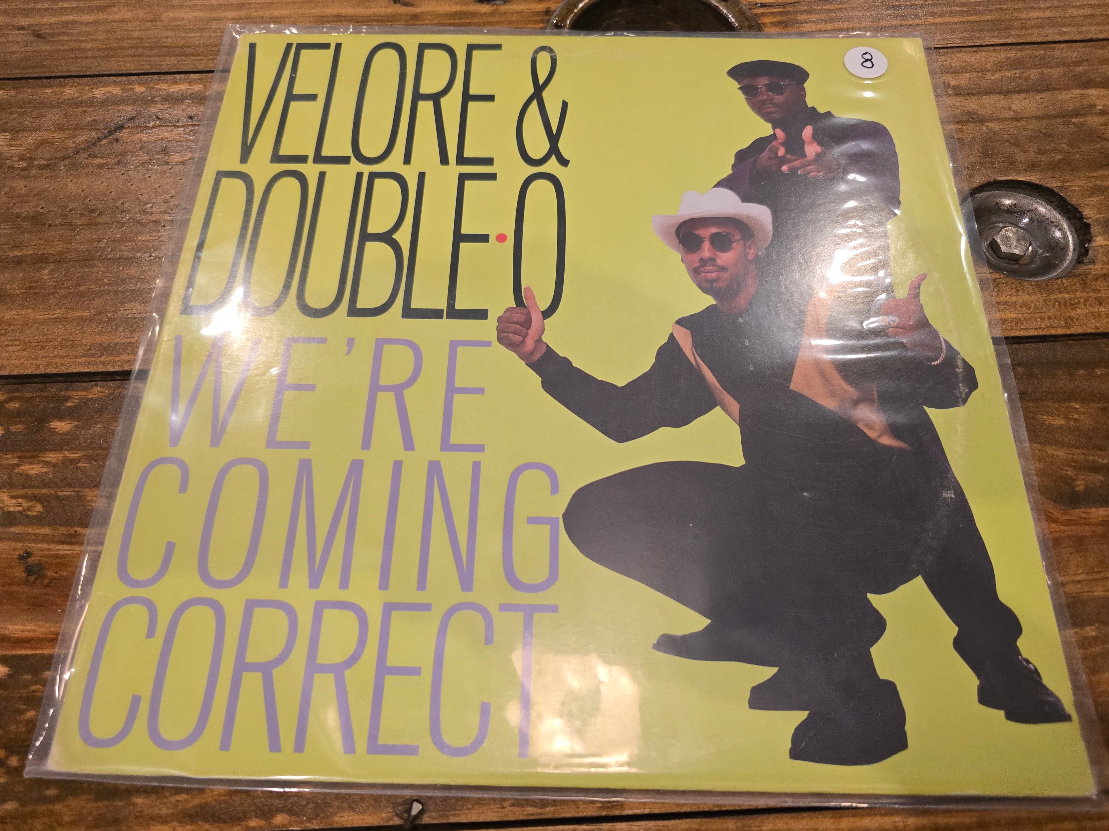Valore & Double O – Coming Correct (LP, Virgin Records, 1-90634)