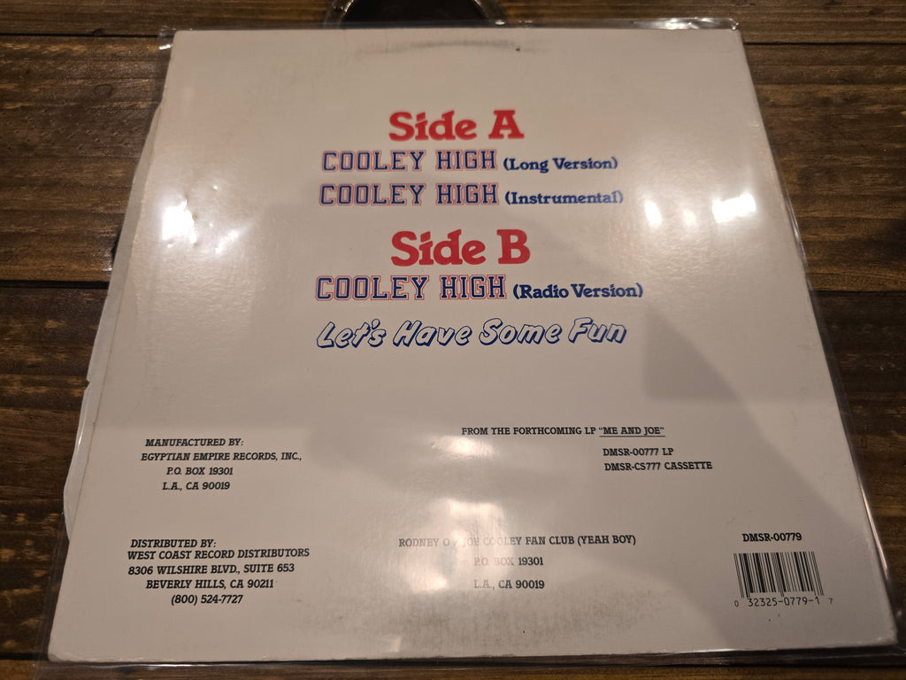 Rodney O & Joe Cooley – Cooley High (12" Single, Egyptian Empire Records, DMSR-00779)