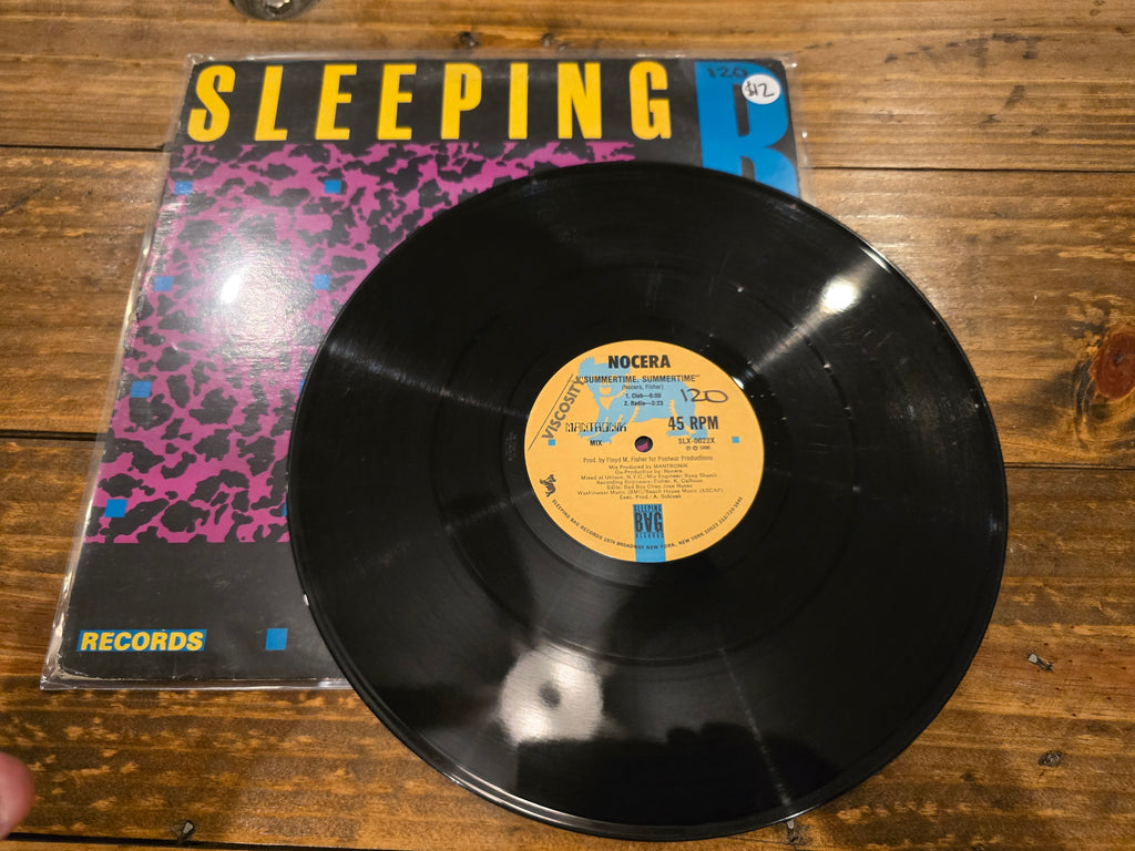 Notera – Summertime (12" Single, Sleeping Bag Records, SLX-0022X)