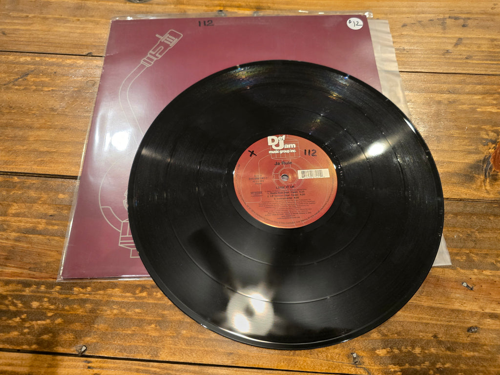 Ja Rule – Livin' It Up (12" Single, Murder Inc., 314 588 741-1)