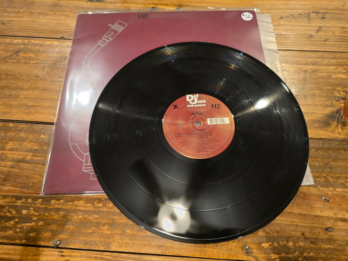 Ja Rule – Livin' It Up (12" Single, Murder Inc., 314 588 741-1)