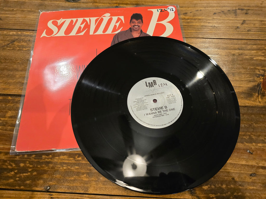 Stevie B – I Wanna Be the One (12" Single, LFR Records, LMR-4003)