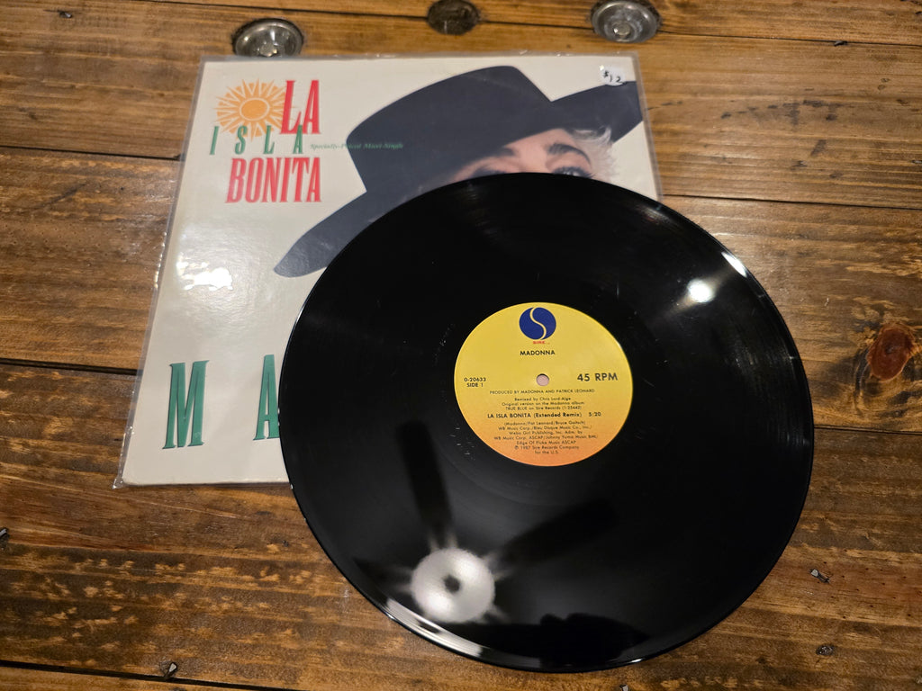 Madonna – La Isla Bonita (12" Single, Sire Records, 020633)