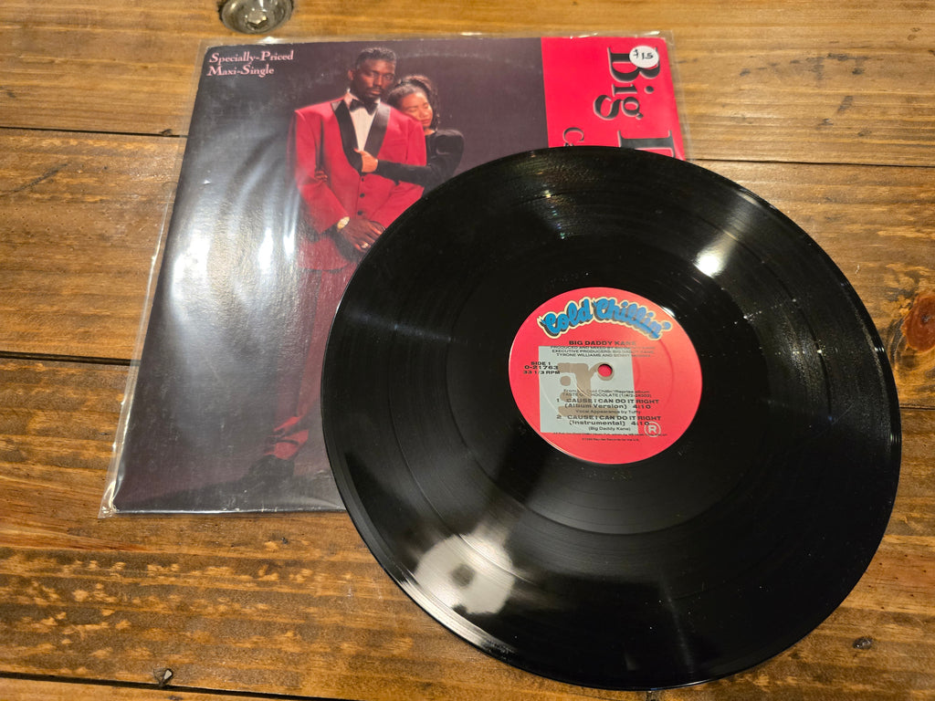 Big Daddy Kane – Cause I Can Do It Right (12" Single, Cold Chillin', 21763)