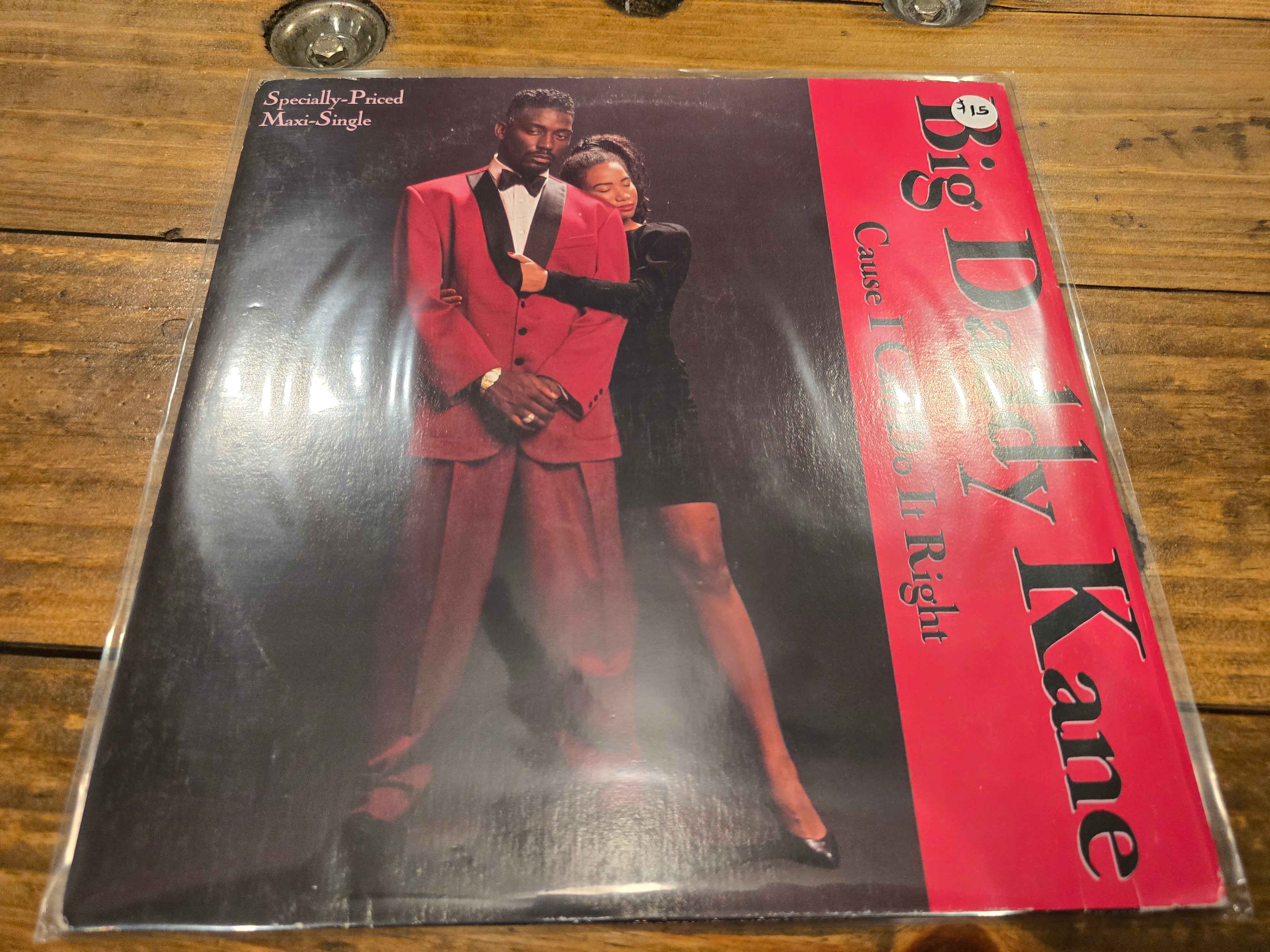 Big Daddy Kane – Cause I Can Do It Right (12" Single, Cold Chillin', 21763)