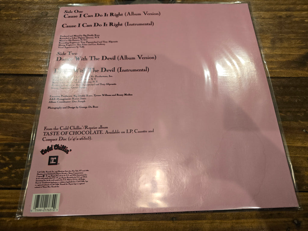 Big Daddy Kane – Cause I Can Do It Right (12" Single, Cold Chillin', 21763)