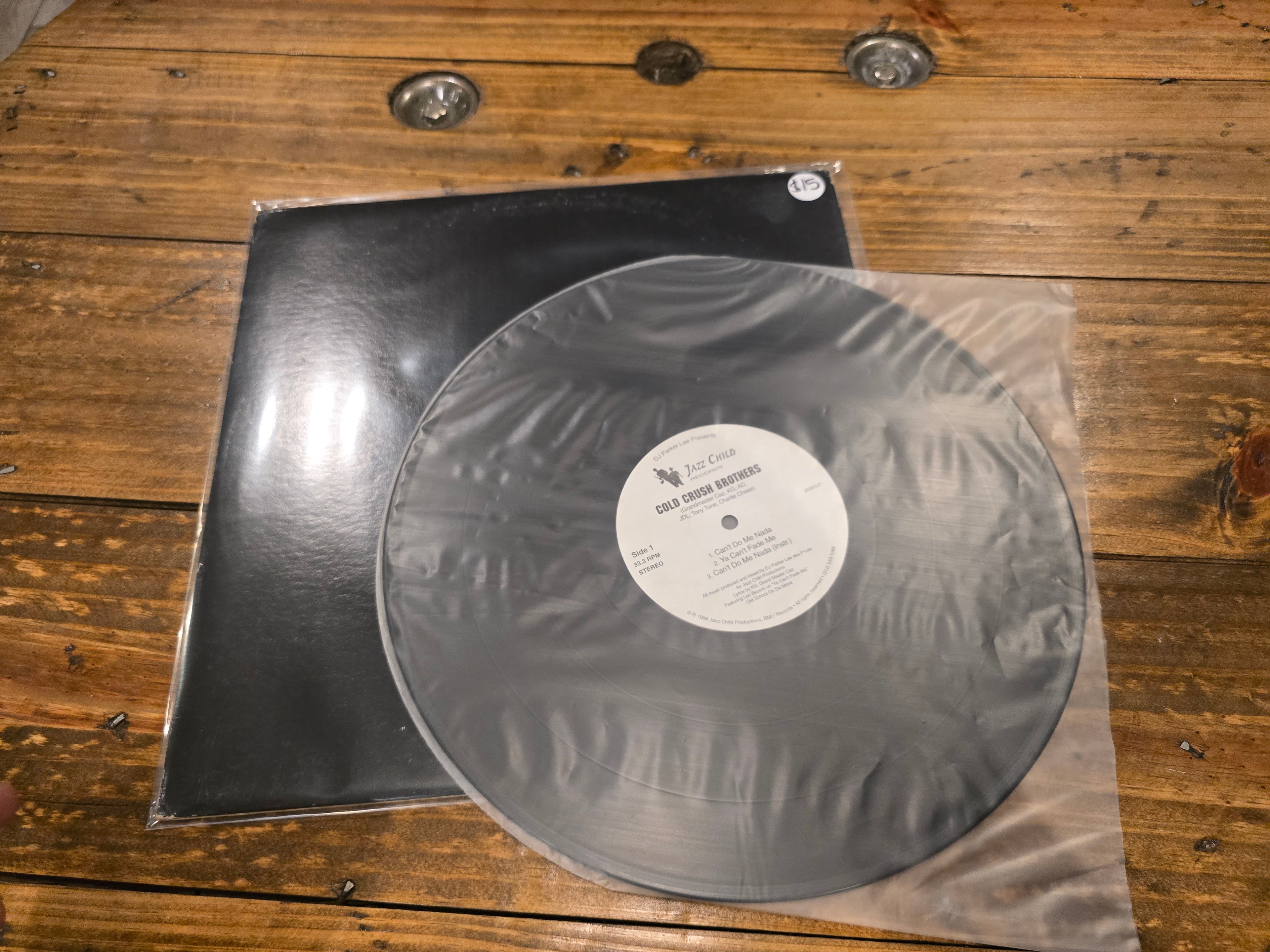 Cold Crush Brothers – Jazz Child (12" Single, Jazz Child Productions, JC001LP)