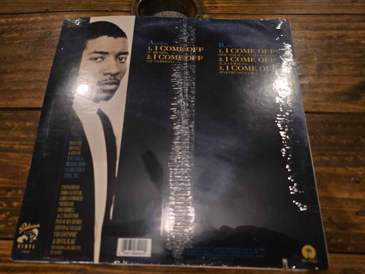 Young MC – I Come Off (12" Single, Delicious Vinyl)