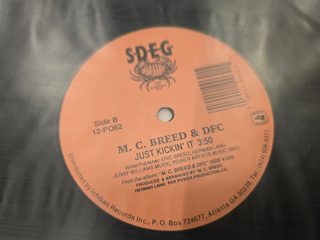 MC Breed & DFC – Ain't No Future in Yo Frontin' (12" Single, Ichiban Records, POS-62)