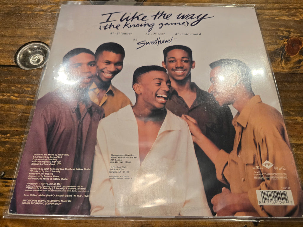 Hi-Five – I Like the Way (12" Single, RCA Records, 1424-1-JD)
