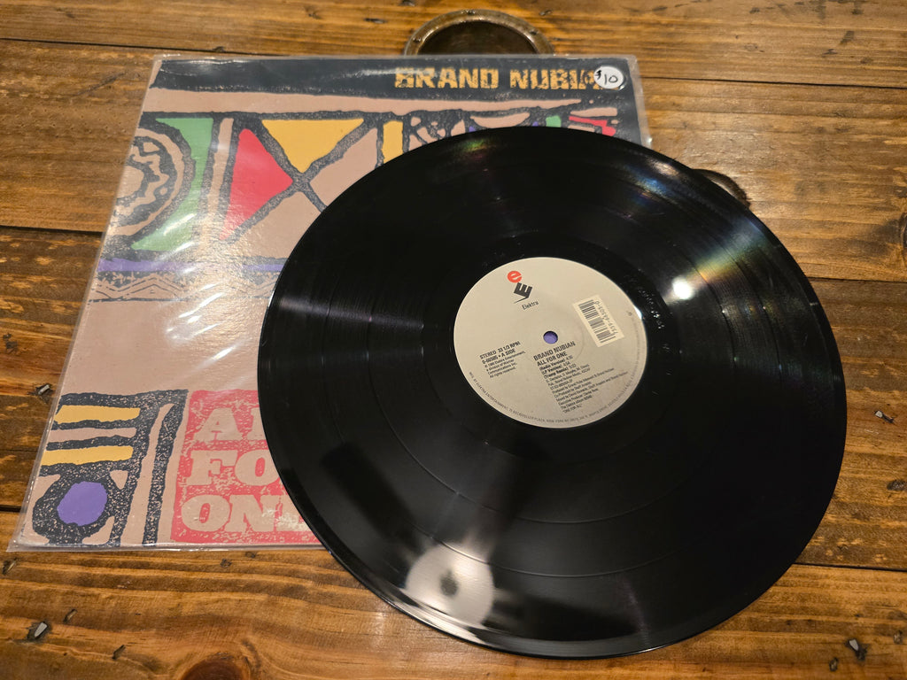 Brand Nubian – All for One (US 12" Single, Elektra 0-66505, 1990)
