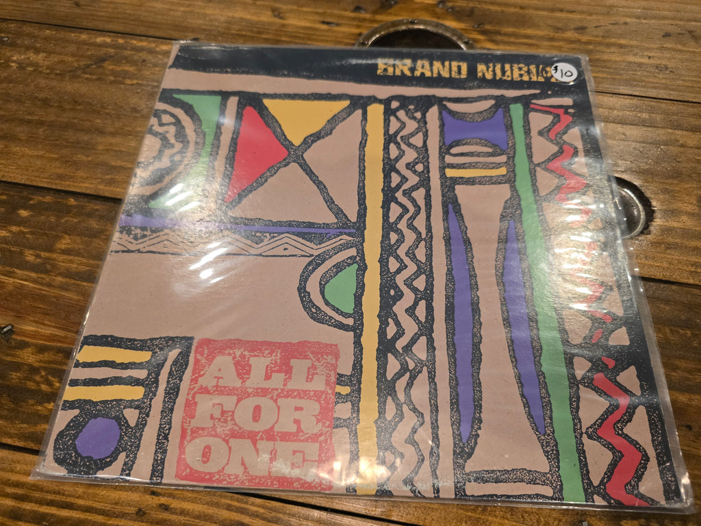 Brand Nubian – All for One (US 12" Single, Elektra 0-66505, 1990)