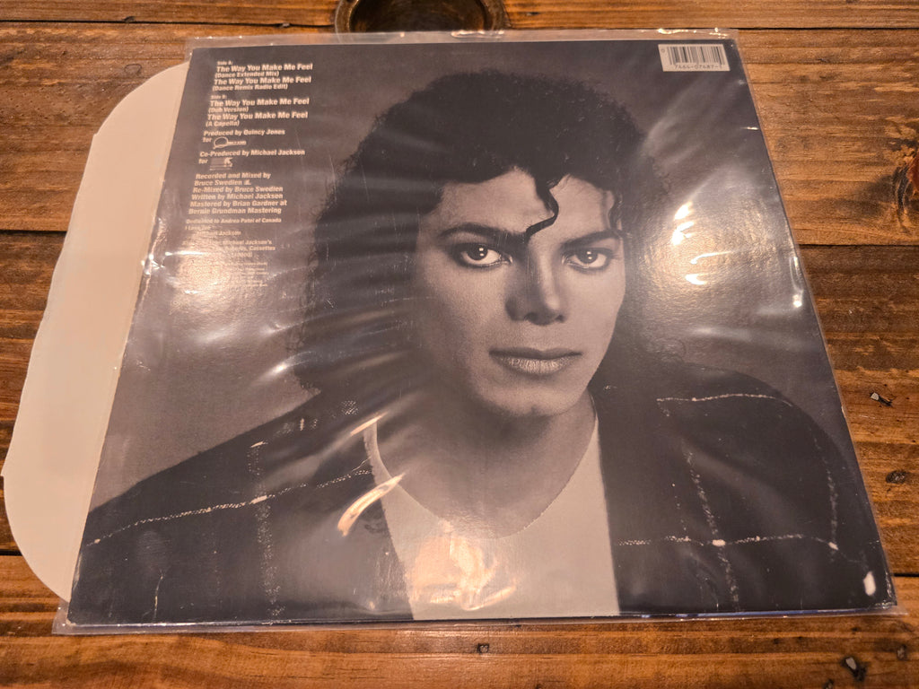 Michael Jackson – The Way You Make Me Feel (US 12" Single, Epic 49-07487, 1987)