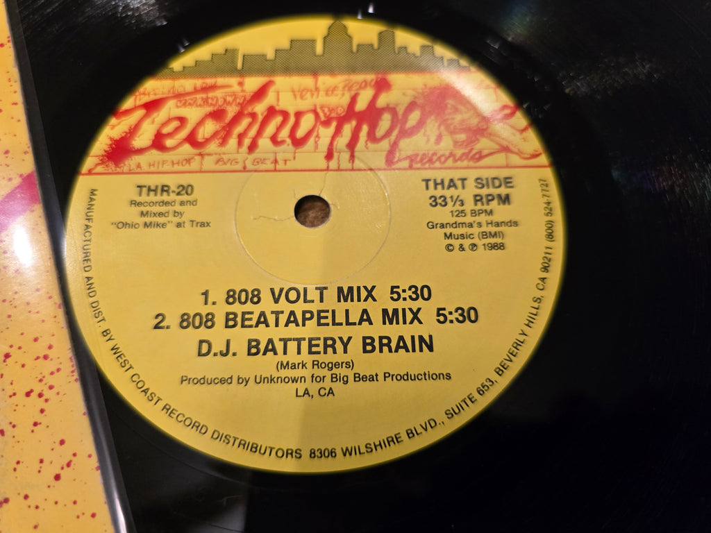 DJ Battery Brain - Techno Hop (THR 20)