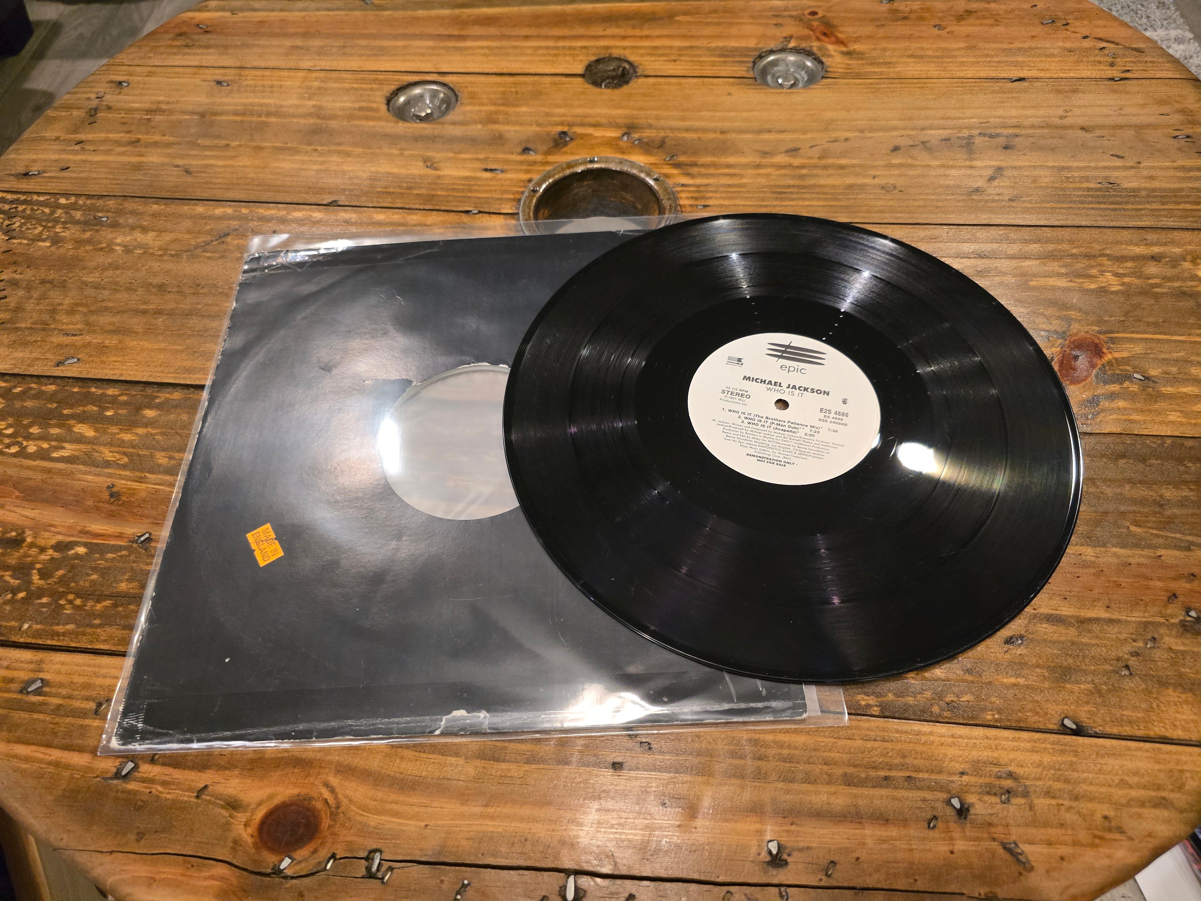 Michael Jackson - Who Is It (E2S 4686) Promo