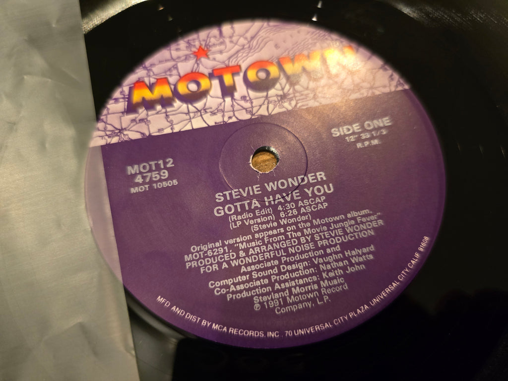 Stevie Wonder - Gotta Have You (MOT 12)