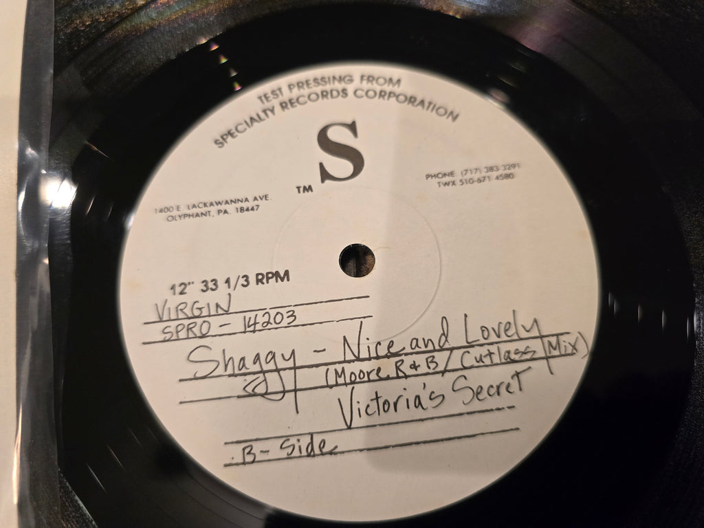 Shaggy - Nice and Lovely (SPRO-14203) Test Pressing