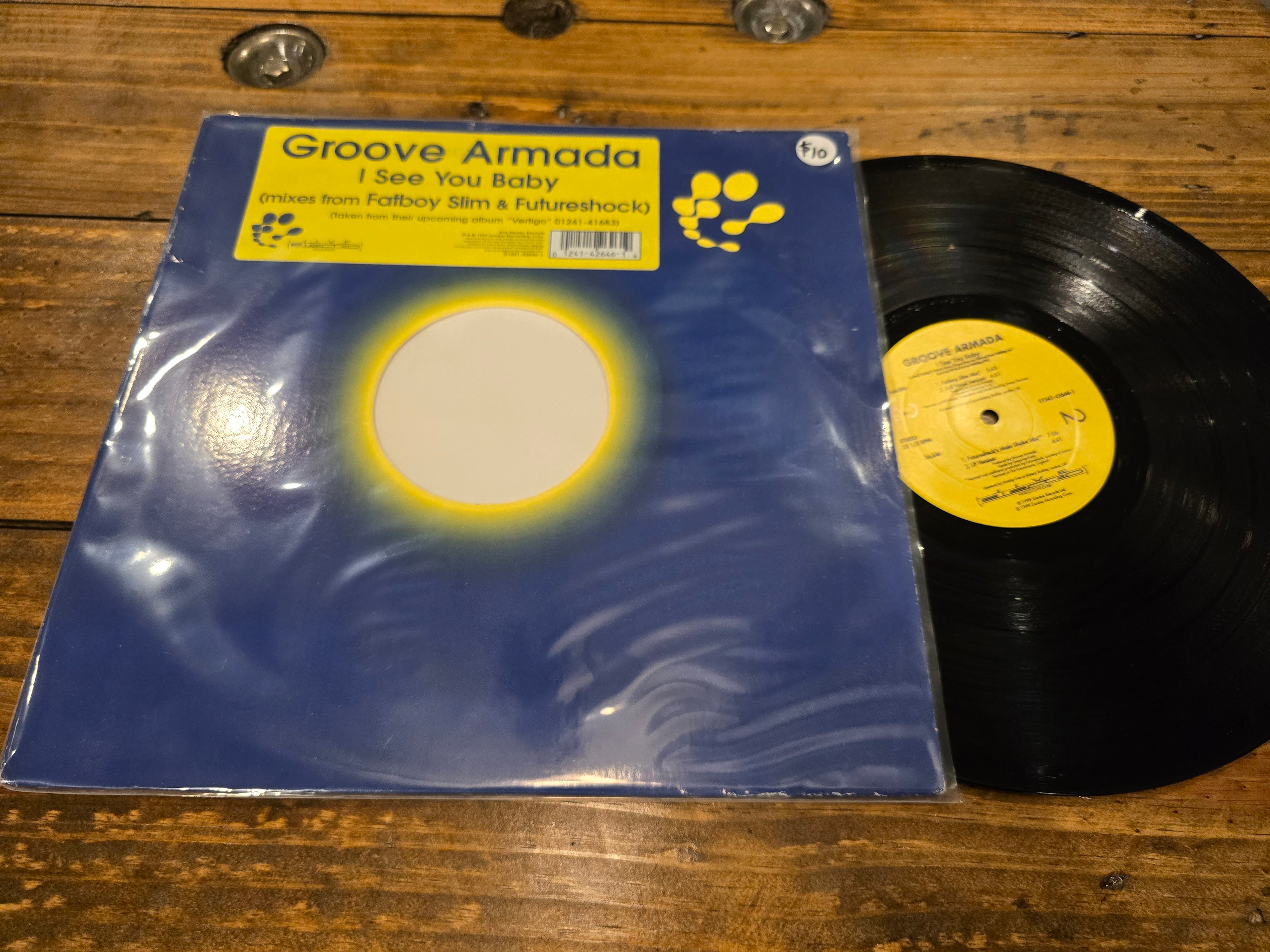 Groove Armada – I See You Baby (1999, 12" Single, Pepper Records, 01241-42646-1)