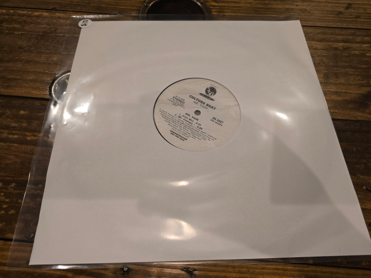 Culture Beat – Mr. Vain (1993, 12" Single, Promo, Epic, BS 5457)