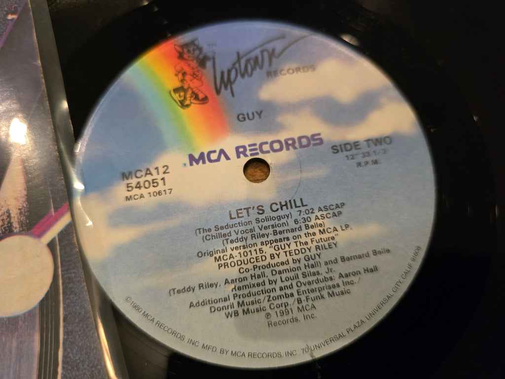 Guy – Let's Chill (1991, 12" Single, MCA Records, MCA-12-54051)