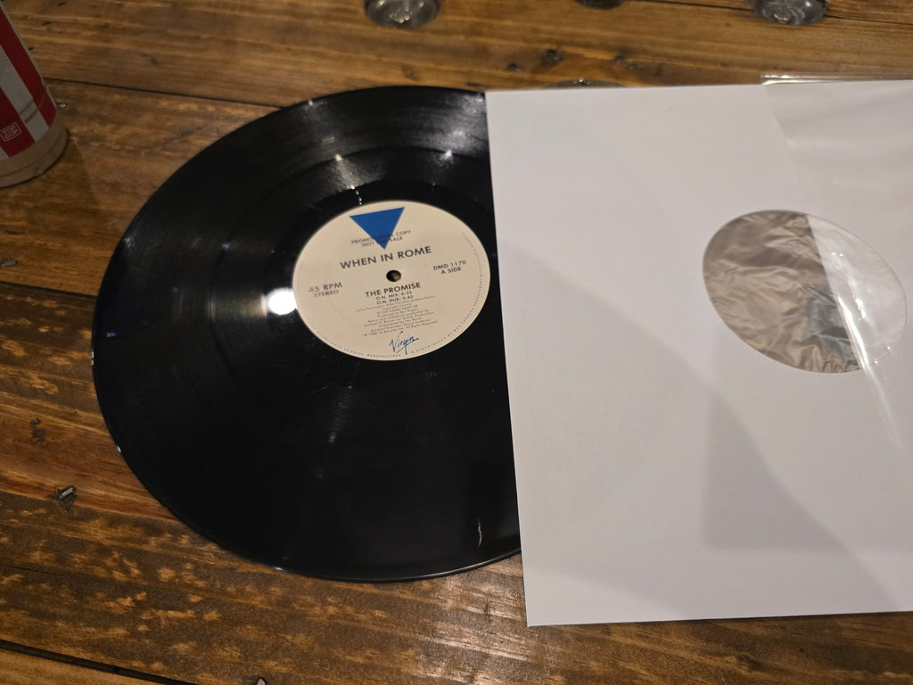 When in Rome – The Promise (1988, 12" Single, Promo, Virgin/Cody, DMD 1170)