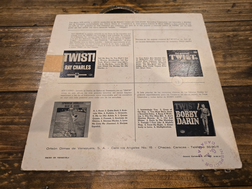 Ray Charles - Do the Twist with Ray Charles, LP 33-8054