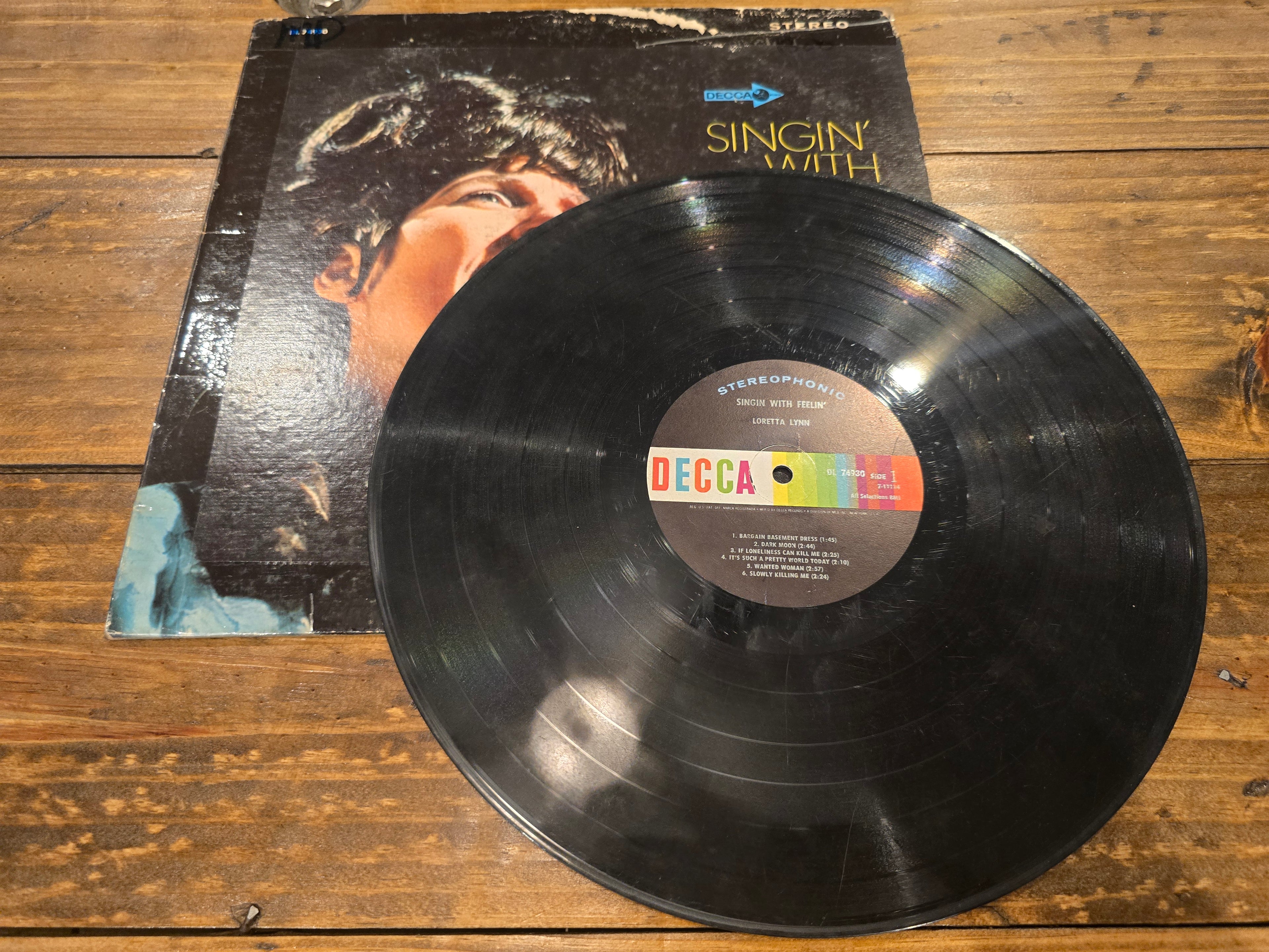 Loretta Lynn - Singin' with Feelin', Decca DL 74930