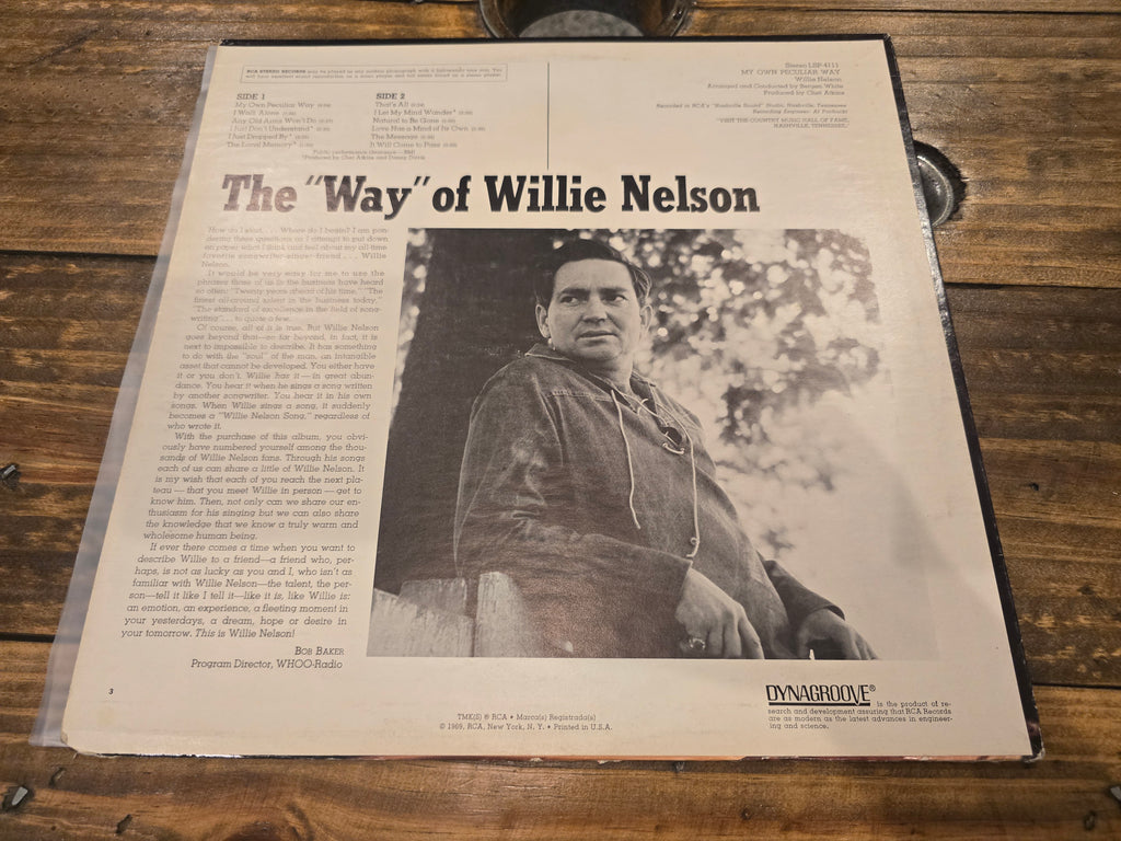 Willie Nelson - My Own Peculiar Way (LSP-4111)