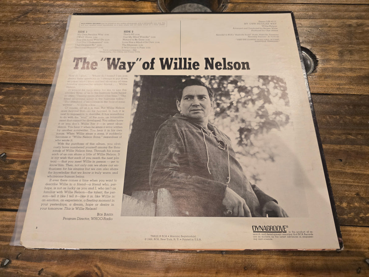 Willie Nelson - My Own Peculiar Way (LSP-4111)